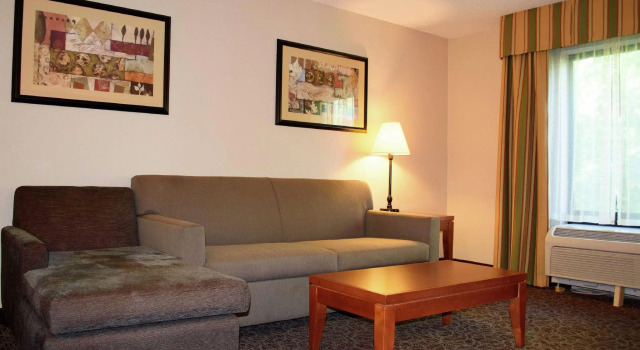 Четырёхместный люкс c 1 комнатой Hampton Inn Montgomery-South-Airport