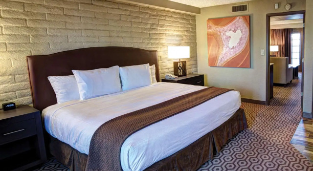 Люкс с 2 комнатами с видом на бассейн DoubleTree Suites by Hilton Tucson-Williams Center