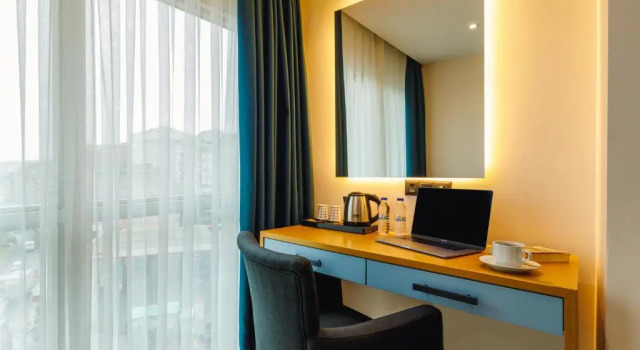 Двухместный номер Deluxe с балконом Urban Hotel Bomonti