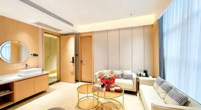 Люкс Deluxe Yanhe Yunqi Business Hotel