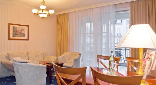 Апартаменты Standard c 1 комнатой SEETELHOTEL Ostseeresidenz Heringsdorf