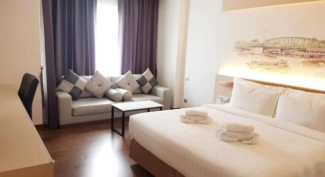 Двухместный номер Deluxe Parinda Hotel - near Benjakitti Park & Queen Sirikit National Convention Center