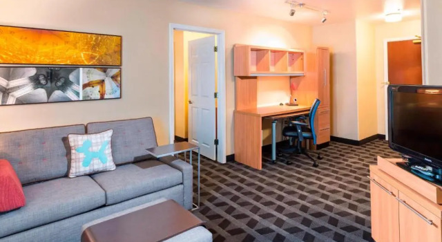 Двухместный люкс c 1 комнатой TownePlace Suites by Marriott Atlanta Kennesaw