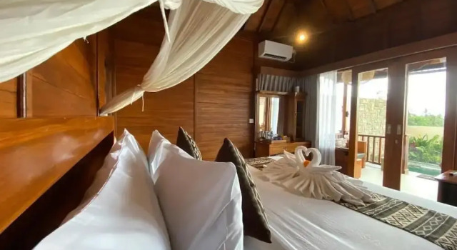 Номер Standard Gunung Gelagah Ubud Villas Ricefield View by EPS