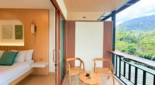 Номер Superior с балконом и с видом на горы Lanta Forest Resort&Villas