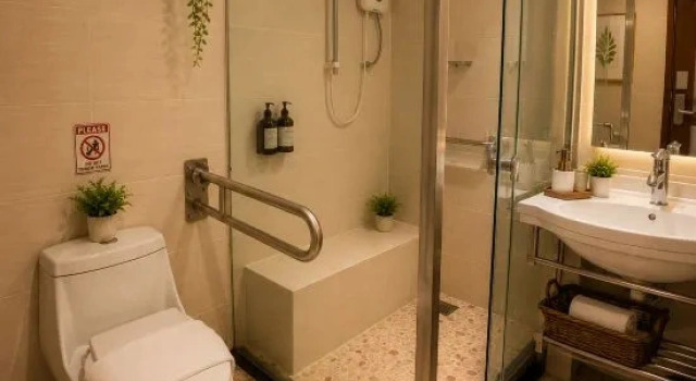 Трёхместный люкс Green Town Hotel & Resort Melaka