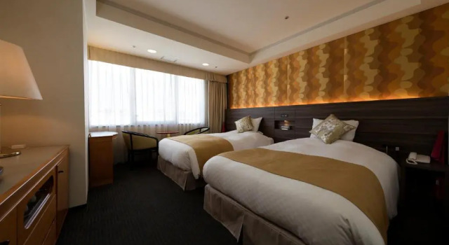 Двухместный номер Standard с видом на город KKR Hotel Kumamoto