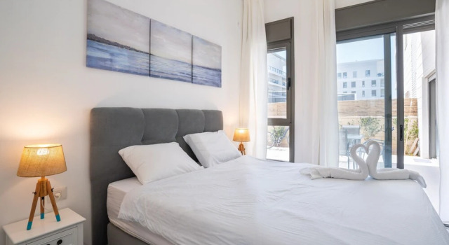 Splendid Achziv Garden Apartment, Забронировать Апартаменты/квартира Нагария Западная Галилея, рядом с Национальный парк Ахцив