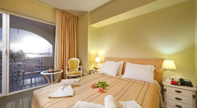 Двухместный номер Standard с балконом и с видом на море Angelika Pallas Hotel