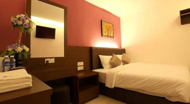Двухместный номер Standard Hotel Zamburger Laurence Melaka (Marina Well)