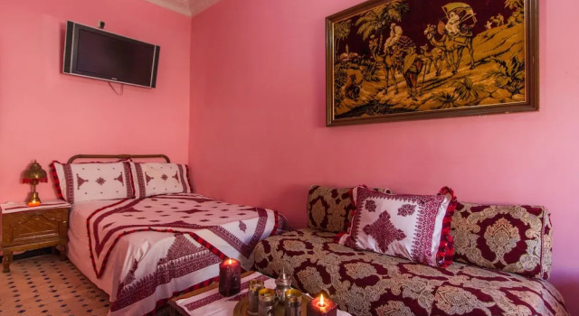 Luxe Vierpersoonssuite Riad La Source Bleue