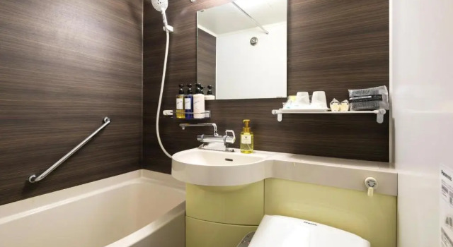 Одноместный номер Ark Hotel Osaka Shinsaibashi -ROUTE INN HOTELS