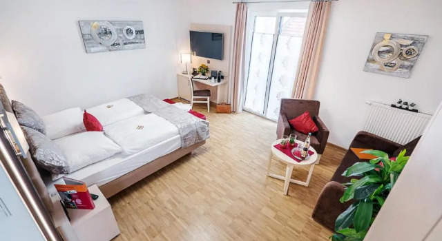 Двухместный номер Deluxe Hotel Rappen Rothenburg ob der Tauber