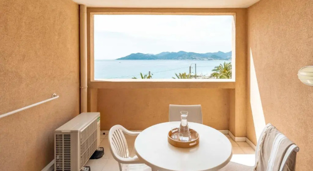 Студия с видом на море Résidence Pierre & Vacances Cannes Verrerie