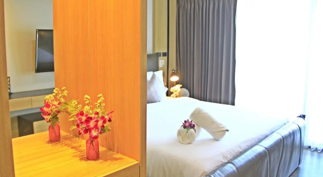 Студия с балконом Wellness Chiang Mai Hotel