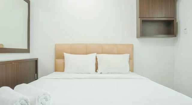 Студия Cozy Studio Apartment At Woodland Park Residence