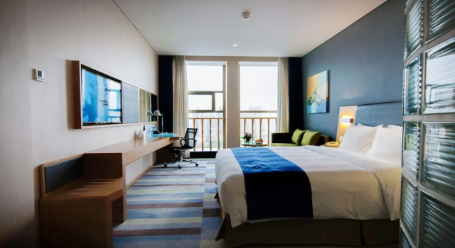 Двухместный номер Standard с видом на город Holiday Inn Express Leshan City Square by IHG - High Speed Rail and Leshan Giant Buddha