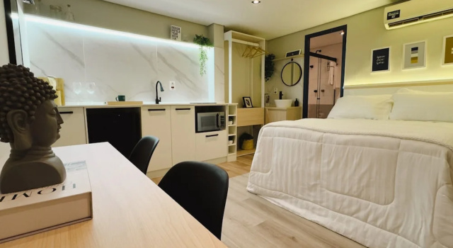 Студия Deluxe Apê Paulista Alameda Santos
