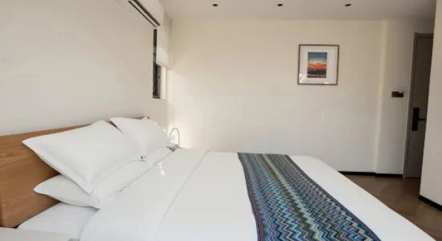 Люкс с 2 комнатами с видом на море Pingtan Changping Xiaozhu Scenic Apartment
