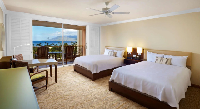 Четырёхместный клубный номер Standard Grand Wailea Resort Hotel & Spa, A Waldorf Astoria Resort