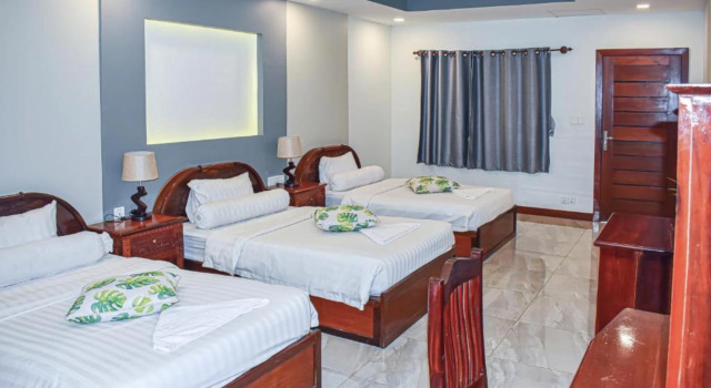 Трёхместный номер Standard Dara Express Inn by Angkor Green Gardens