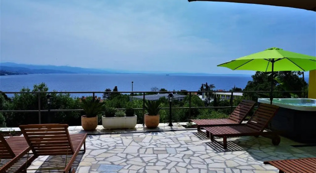 Студия с видом на море Apartments and Rooms Vila Irma