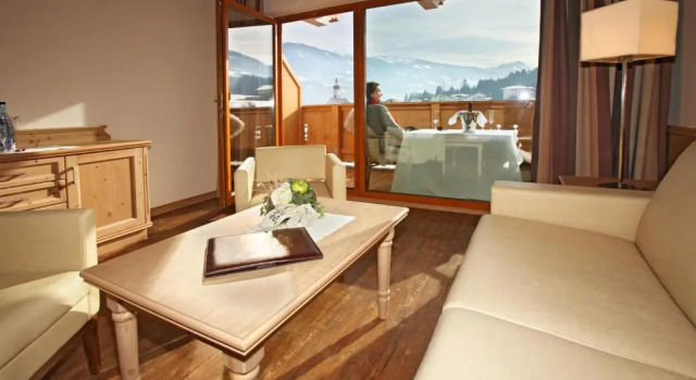 Полулюкс с видом на горы Hotel Magdalena im Zillertal - Urlaub mit Hund