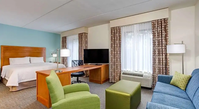 Двухместный люкс Hampton Inn & Suites Manchester, TN