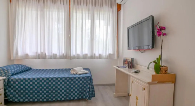 Одноместный номер Standard с красивым видом из окна Hotel Adriaco