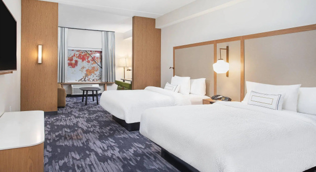 Четырёхместный люкс Fairfield Inn & Suites by Marriott Pigeon Forge