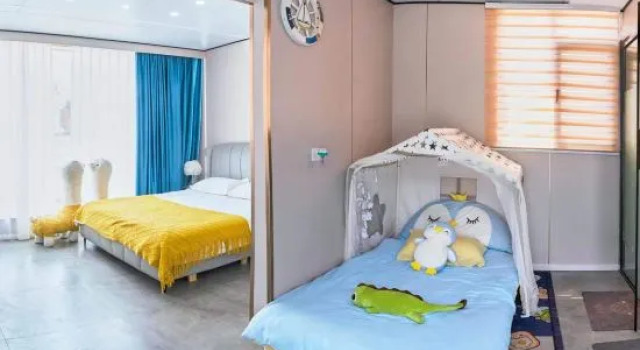Семейный люкс с видом на море Rush Year Homestay (Lian Dao Shop)