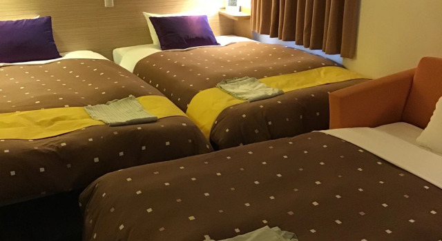 Трёхместный номер Standard Hotel 1-2-3 Takasaki
