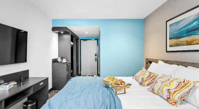Standard Perhe huone merinäköala Ibis Styles Paignton