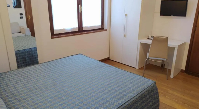 Трёхместный номер Standard с видом на горы Albergo Ristorante Orazio