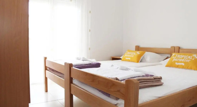 Студия с балконом и с красивым видом из окна Apartments Bella