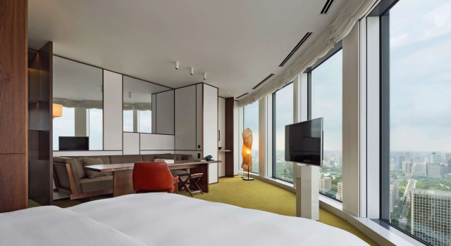 Двухместный номер Deluxe Andaz Tokyo - A Concept by Hyatt