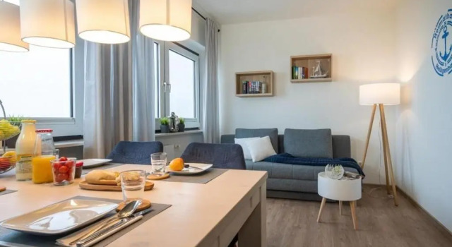 Strandhotel-Heiligenhafen-Wohnung-319-Strandsicht-Typ-II, Забронировать Отель Хайлигенхафен земля Шлезвиг-Гольштейн