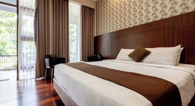 Exécutive double chambre avec balcon Hotel Selecta Batu Malang