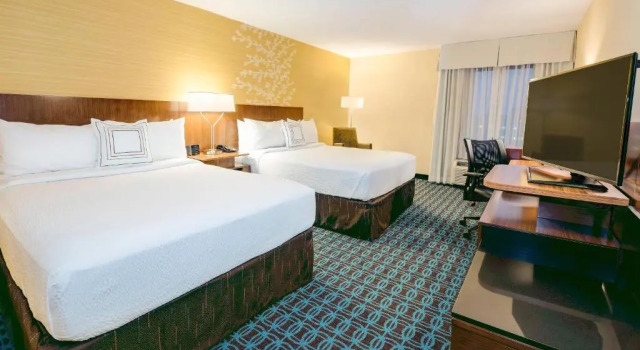 Четырёхместный номер Standard Fairfield Inn & Suites by Marriott Greenville Simpsonville