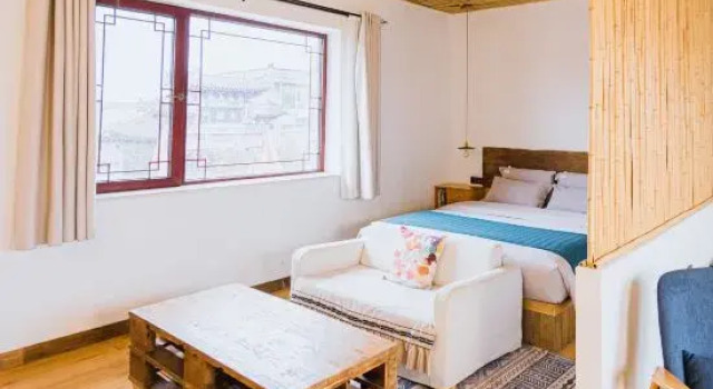 Семейный люкс Floral Hotel·Liaocheng Banrixian Hotel(Shuishang Ancient City Dongchanghu Branch)