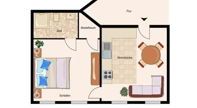 Апартаменты Haus Borkumitte Appartement Hooge Hörn