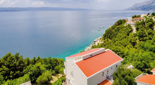 Апартаменты Villa Kosa - Two Bedroom Apartment With Terrace and Sea View