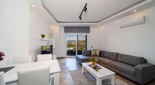 Lovely Flat With Shared Pool and Balcony in Alanya, Забронировать Отель Алания 
