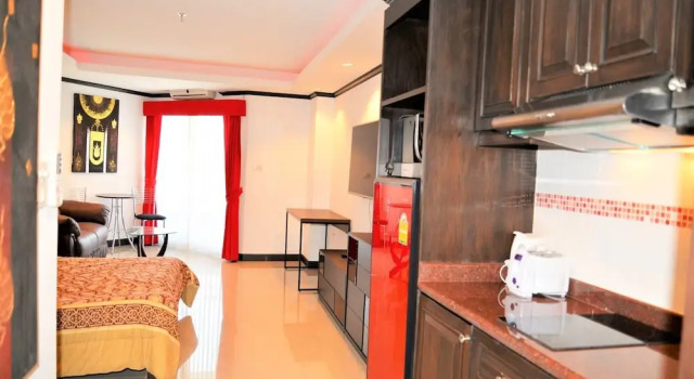 Номер Standard c 1 комнатой Angket condominium fully furnished 14th floor studio apartment