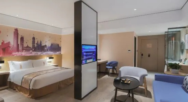 Двухместный люкс Chongqing Jiangbei International Airport Huixing Light Rail Station Grace Select Collection Hotel