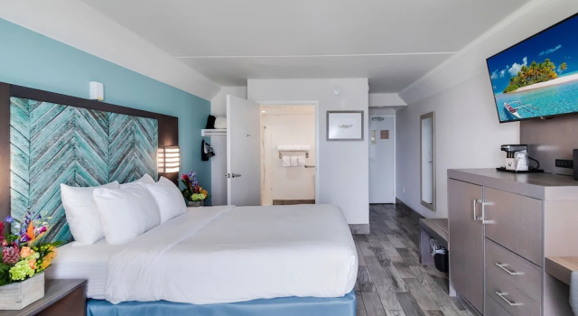Двухместный номер Standard с видом на океан Crystal Coast Oceanfront Hotel