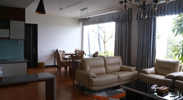 Четырёхместный номер Standard с красивым видом из окна Sao Mai Hotel