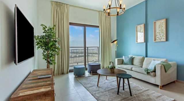 1 BR w Golf Course View Dubai South, Забронировать Отель Дубай Эмират Дубай