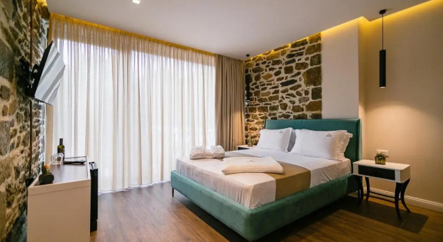 Двухместный номер Deluxe с балконом Vecchia Boutique Hotel