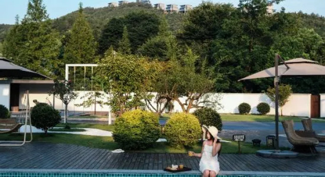 Moganshan Qingxuan Designer Holiday Home, Prenota Hotel Hotel a Huzhou con piscina, Piscina
